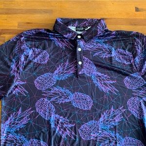 Never worn Sunday Swagger golf shirt super silky material